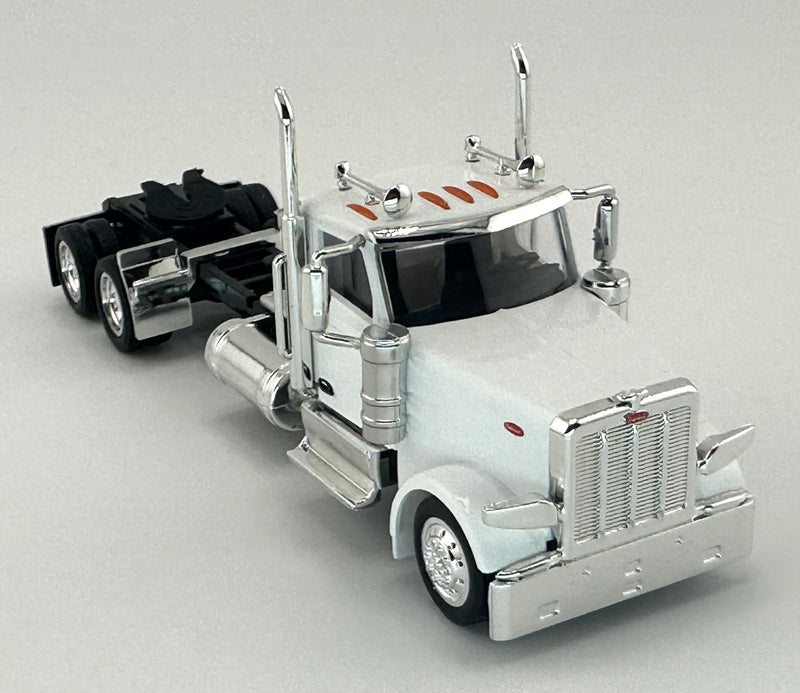 PREORDER HO Logistics Replicas HO 589071 Peterbilt 589 2-Axle Day-Cab Semi Tractor, White