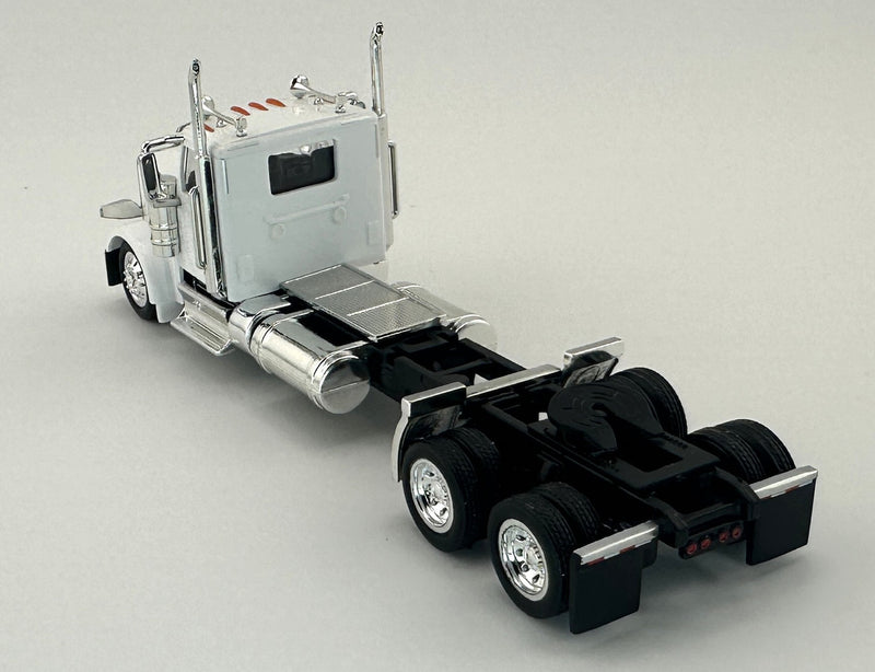 PREORDER HO Logistics Replicas HO 589071 Peterbilt 589 2-Axle Day-Cab Semi Tractor, White