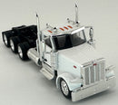 PREORDER HO Logistics Replicas HO 589072 Peterbilt 589 Tractor 3-Axel Day Cab, White