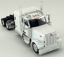 HO Logistics Replicas HO 589074 Peterbilt 589 Tractor with 72" Sleeper, White