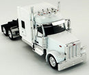 HO Logistics Replicas HO 589075 Peterbilt 589 Tractor with Stand Up Sleeper, White