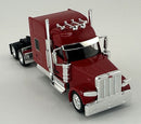 HO Logistics Replicas HO 589085 Peterbilt 589 Tractor with Stand Up Sleeper, Red