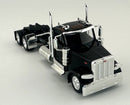 PREORDER HO Logistics Replicas HO 589091 Peterbilt 589 2-Axle Day-Cab Semi Tractor, Black