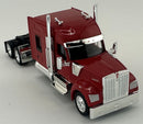 PREORDER HO Logistics Replicas HO 990085 Kenworth W990 Tractor Stand Up Sleeper Cab, Red