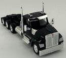 HO Logistics Replicas HO 990092 Kenworth W990 Tractor 3-Axel Day Cab, Black