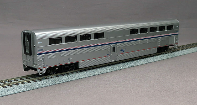 PREORDER Kato HO Superliner I Diner, Amtrak Phase VI