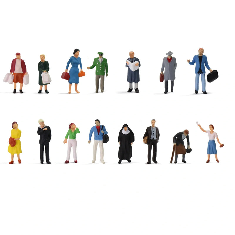 Rock Island Hobby HO 062102 Standing People (14-Pack)