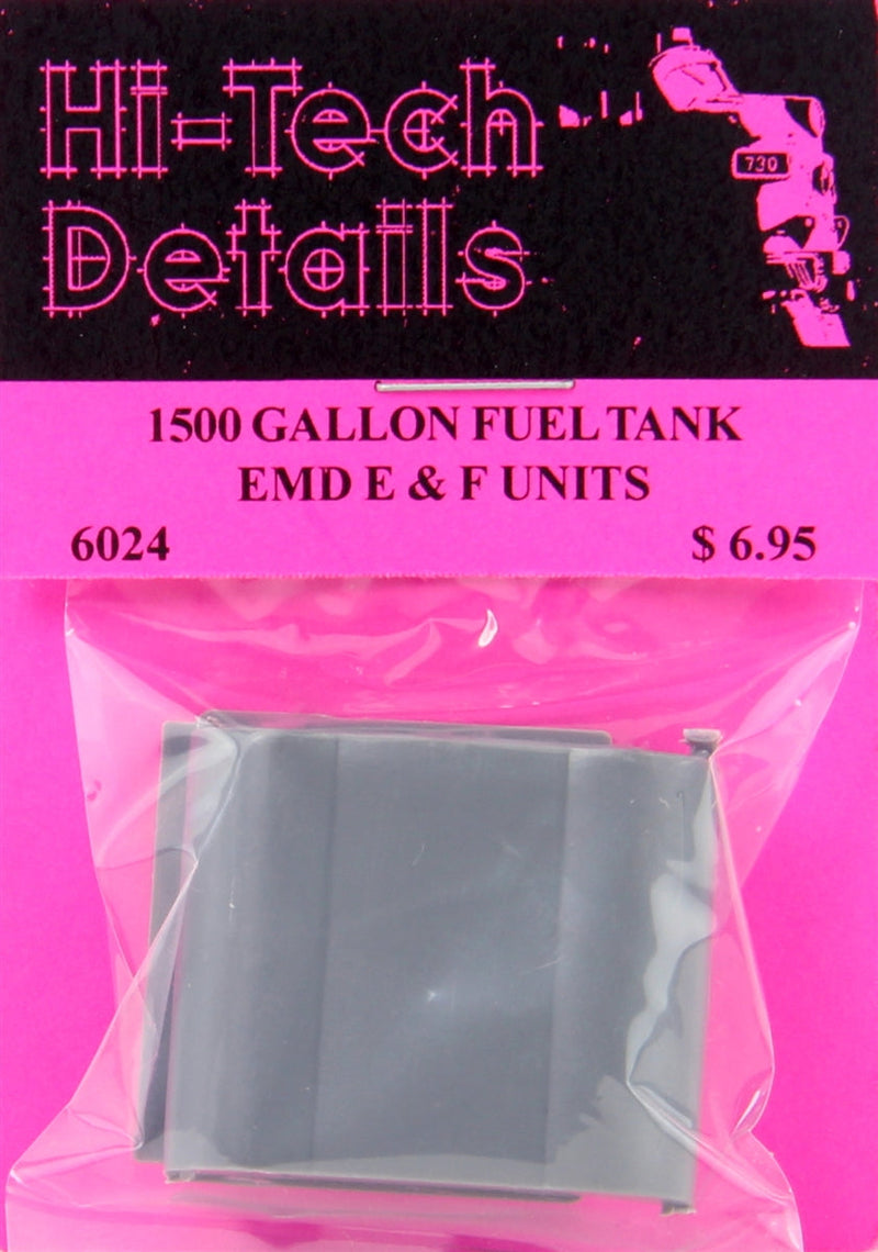 Hi-Tech Details HO 6024 1500 Gallon Fuel Tank, EMD E and F Units