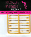 Hi-Tech Details HO 8005 Parking Meters, Yellow (14)