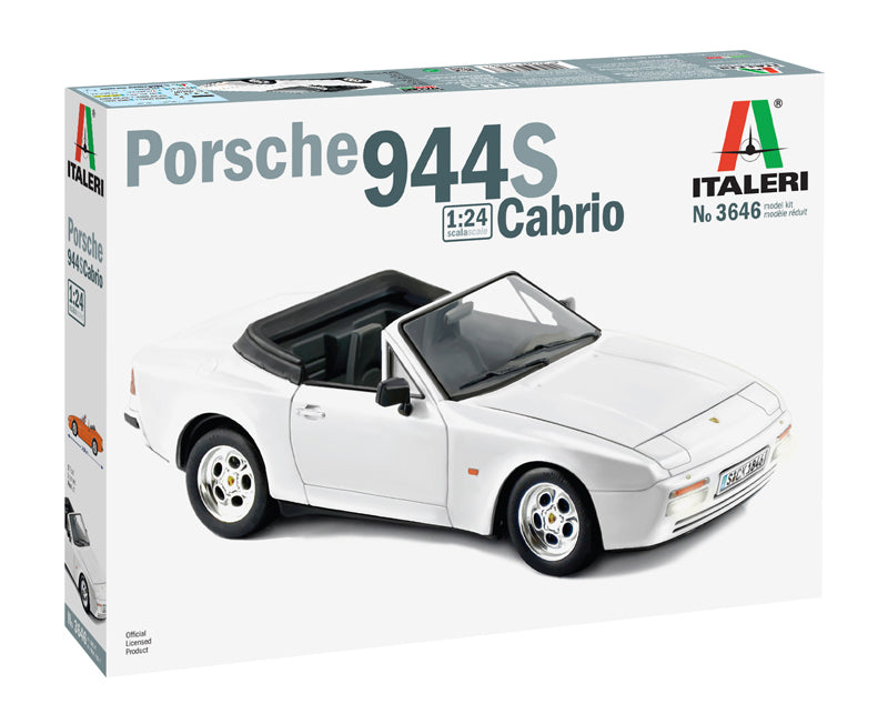 Italeri 3646 - SCALE 1 : 24 PORSCHE 944 S Cabrio