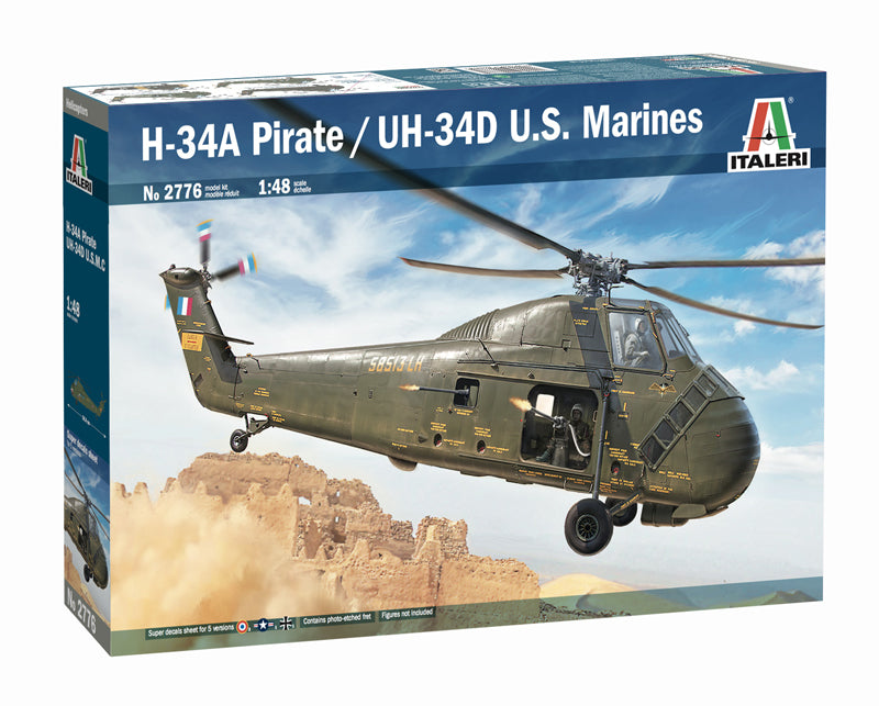 Italeri 2776 - SCALE 1 : 48 H-34A Pirate /UH-34D U.S. Marines