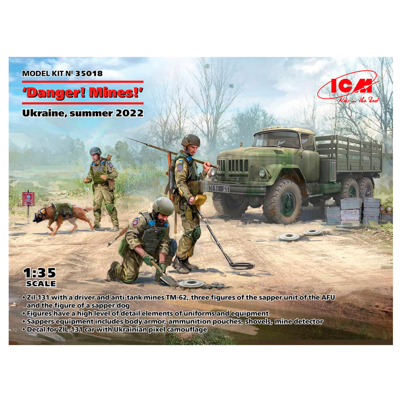 ICM 1/35 ''Danger! Mines!' Ukraine, Summer 2022