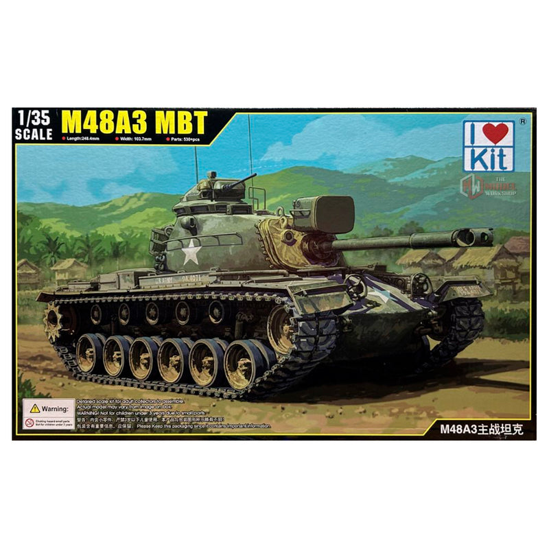 ILOVEKIT 1/35 M48A3 US MBT