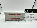 Kato N 80055H 40' Magnetic Intermodal Container, Yang Ming (2-Pack)