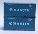 Jacksonville Terminal Company N 205367 20' Standard Height Containers with Magnetic System, Hanjin (2)