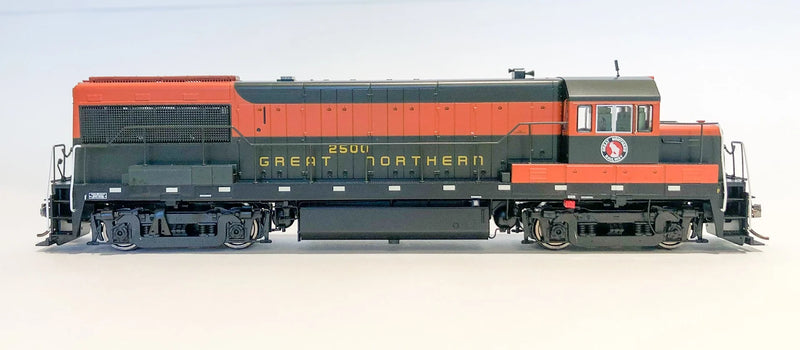 Rapido 035002 HO GE U25B Low Hood: Great Northern - Simplified Scheme: