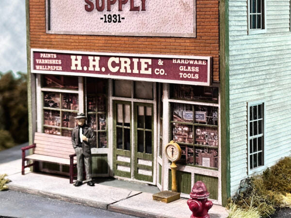 Bar Mills 674 Crie Mercantile -- Laser-Cut Wood Kit, O Scale