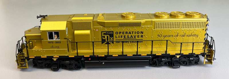 Atlas 10004049 HO GP40 GOLD OPERATION LIFESAVER 50TH ANNIVERSARY