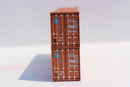 Jacksonville Terminal Company N 405061 40' High Cube Containers with Magnetic System, NYK Line (2)