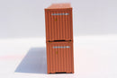 Jacksonville Terminal Company 405061 NYK LINE 40' 40' HIGH CUBE containers, Corrugated-side. JTC