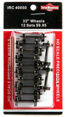 Intermountain HO 40050 33" Metal Wheels (12)