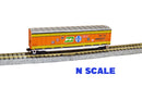 Value Trains USA N N10216 Boxcar, Burlington Northern Santa Fe All Railways
