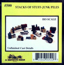 JL Innovative Design HO 500 Stacks of Stuff and Junk Piles