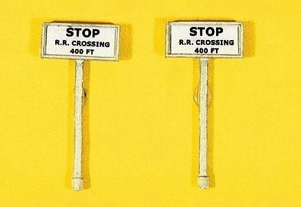 Double R Intersection Sign JL Innovative Design HO 839 Right of Way Signs,