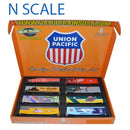 Value Trains USA N N10010 Boxcar Collectors Edition Set, Union Pacific (8-Pack)