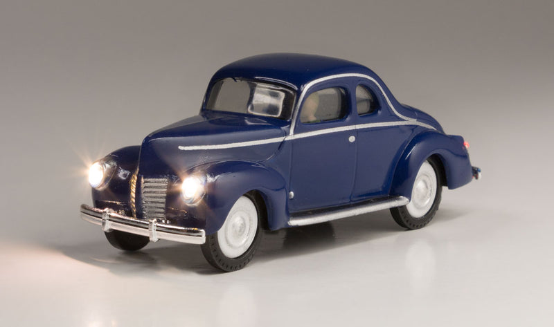 Woodland Scenics JP5598 Blue Coupe, HO Scale