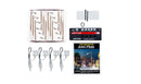 Woodland Scenics N JP5912 Wooden Pole Streetlight, Just Plug Value Pack, With Light Hub (12)
