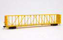 PREORDER Jackson Railcar N N601044 73′ Centerbeam Flatcar, TTX TTZX