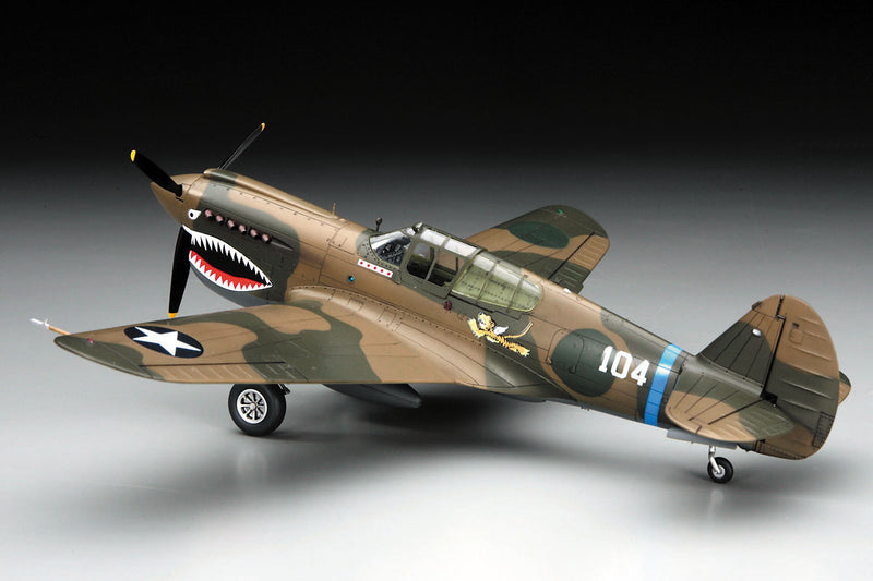 Hasegawa Models 9086 P-40E Warhawk 1:48 SCALE MODEL KIT