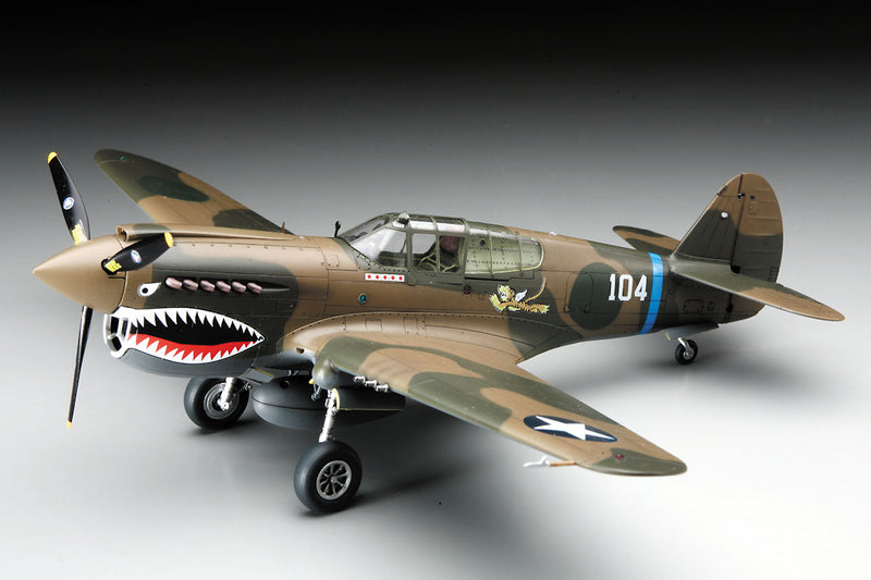 Hasegawa Models 9086 P-40E Warhawk 1:48 SCALE MODEL KIT