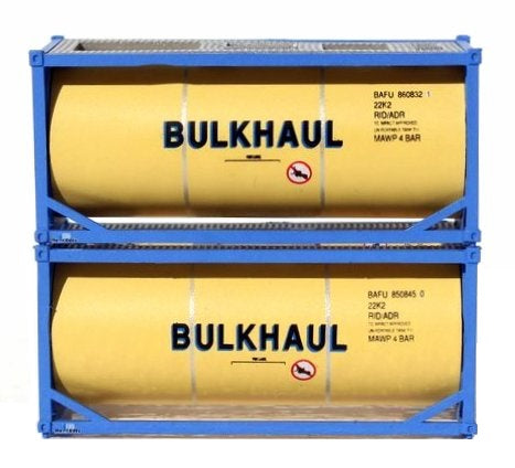 Jacksonville Terminal Company N 205214 20' Standard Tank Containers with Full Wrap Around Walkway, Bulkhaul (2)