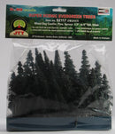 JTT Scenery Products HO/N 92117 (TR-2117) Bulk Evergreen Trees, Mixed Bag Conifer/Pine/Spruce 2.5" to 6" (45)