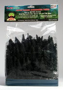 JTT Scenery Products HO/N 92118 (TR-2118) Bulk Evergreen Trees, Mixed Bag Conifer/Pine/Spruce 2.5" to 6" (90)