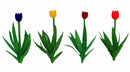 JTT Scenery Products HO 95554 Tulips 1/2" (36)