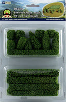 JTT Scenery Products O 95585 Boxwood Plants, 1/2" to 1-1/2" High (15)