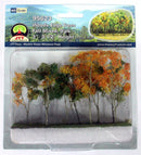 JTT Scenery Products HO 95623 Fall Mixed Woods Edge Trees, 3" to 3.5" (9)