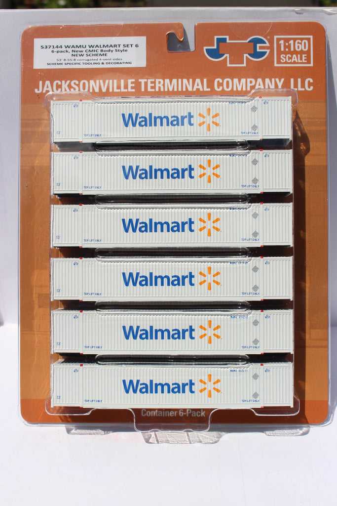 Jacksonville Terminal Company N 537144 Walmart 8-55-8 6-pack, Set