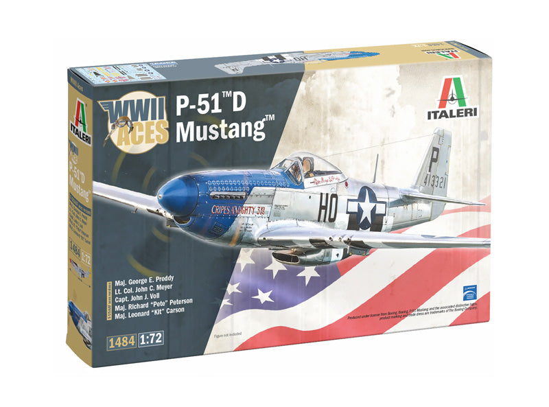 Italeri 1:72 P-51D Mustang Aces