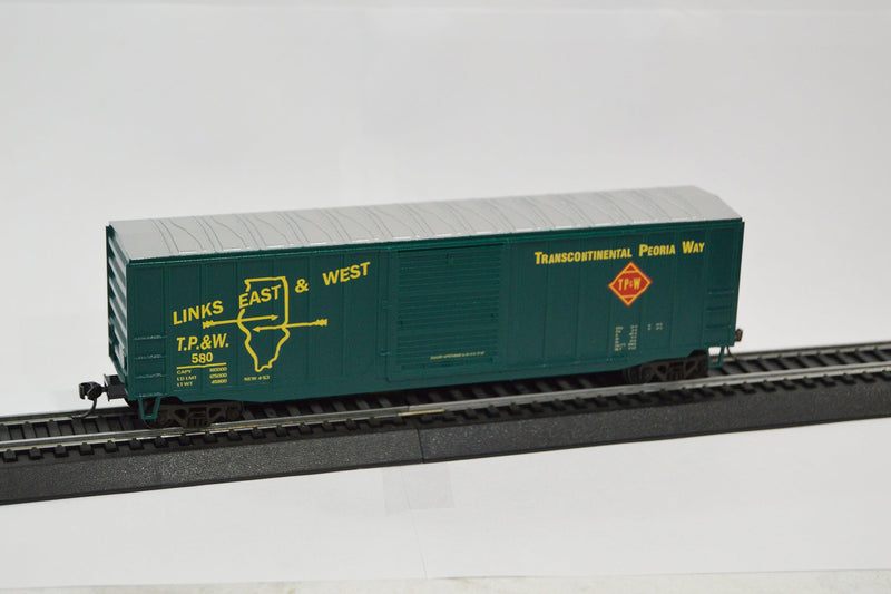 Value Trains USA HO 10103 Boxcar, Toledo Peoria & Western Illinois Arrows