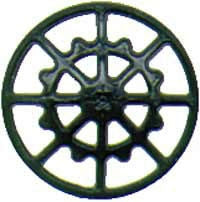 Kadee HO 2040 Ajax Brake Wheels, Black (8)