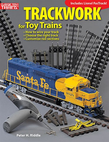 Kalmbach Publishing Softcover Book 108365 Trackwork for Toy Trains