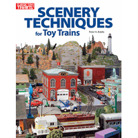 Kalmbach Publishing Softcover Book 108400 Scenery Techniques for Toy Trains