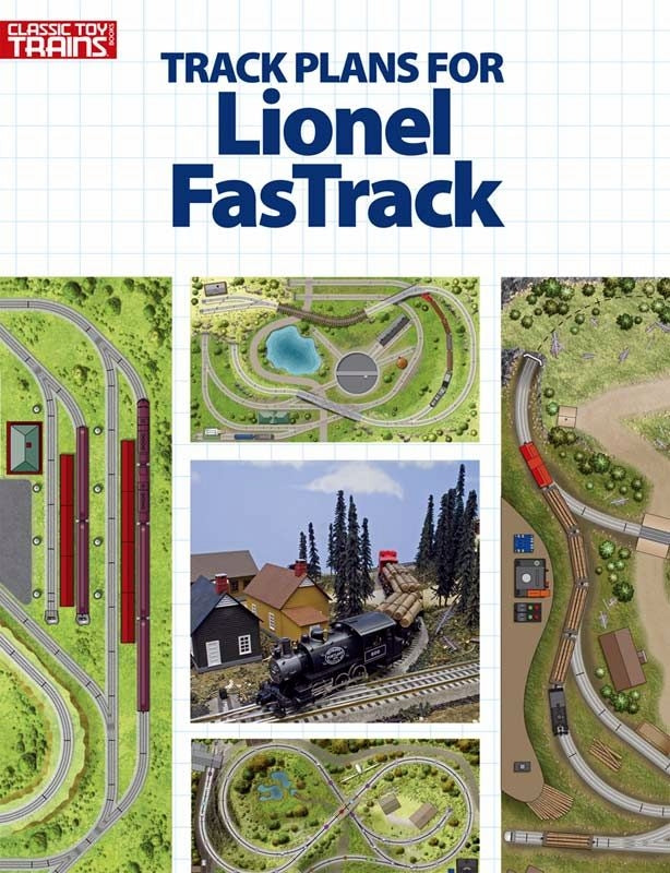 Kalmbach Publishing Softcover Book 108804 Track Plans for Lionel FasTrack