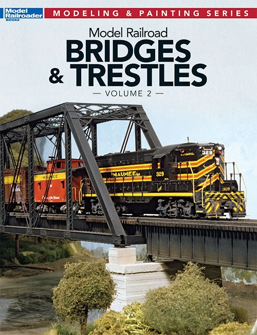 Kalmbach Publishing Softcover Book 12474 Model Railroad Bridges and Trestles, Volume 2