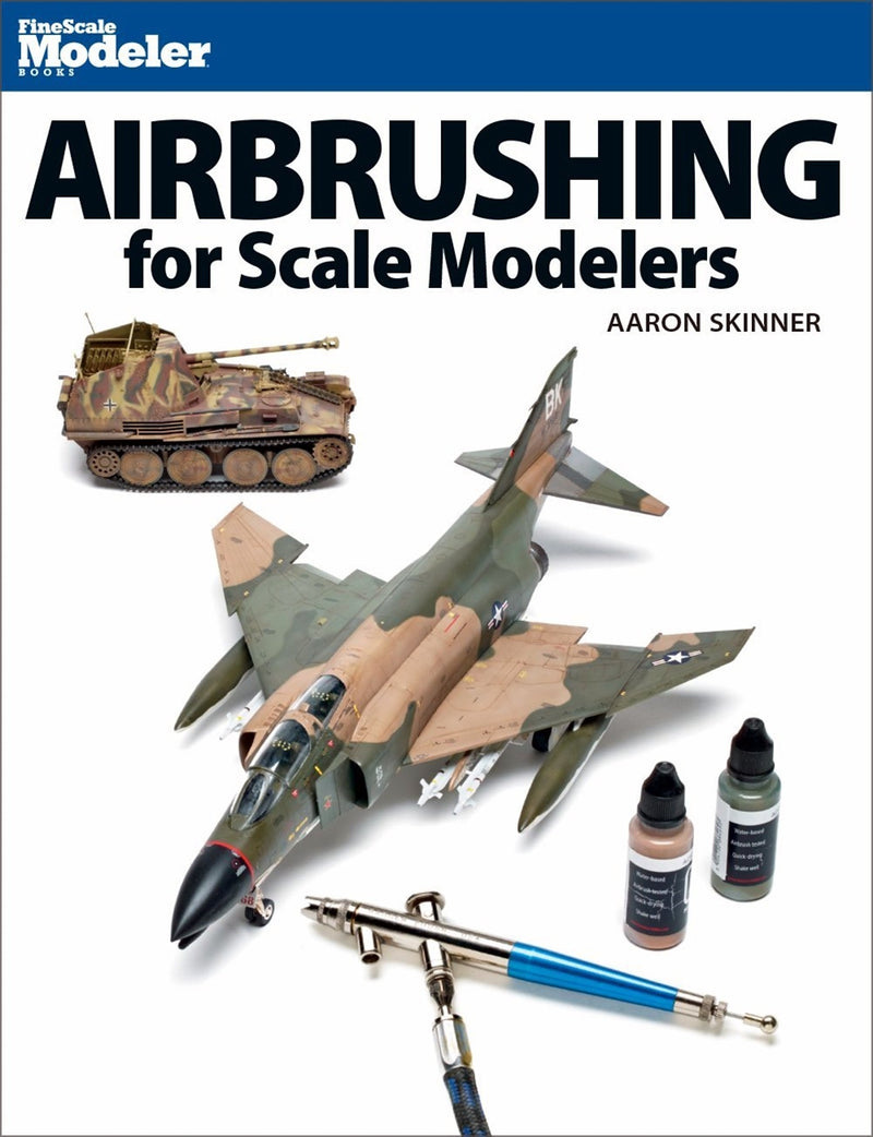 Kalmbach Publishing Softcover Book 12485 Airbrushing for Scale Modelers