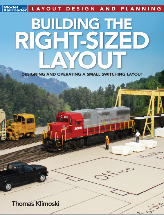 Kalmbach Publishing Softcover Book 12825 Building the Right-Sized Layout